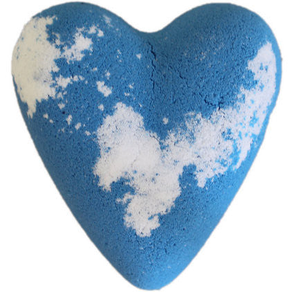 Megafizz Bath Heart - Adam  - Blue