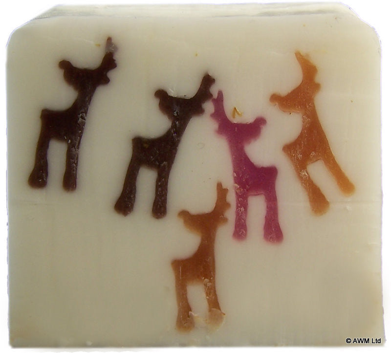 Reindeers Soap - 115g Slice